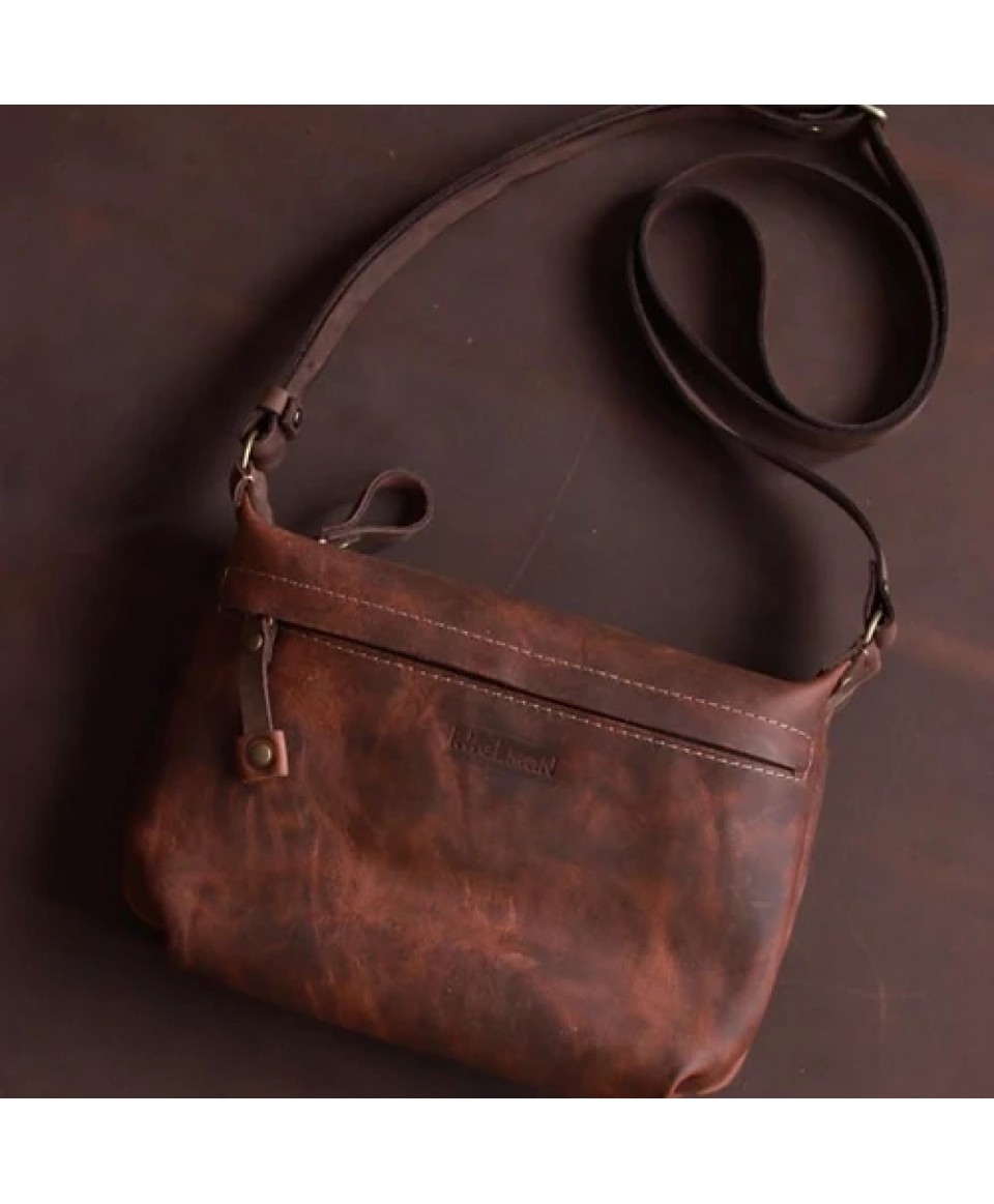 Borla crossbody with front pockets