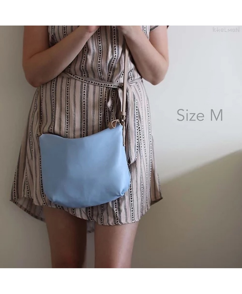 Borla. Turquoise teal crossbody bag