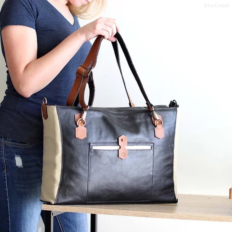 Gideon camera tote bag with padding interior