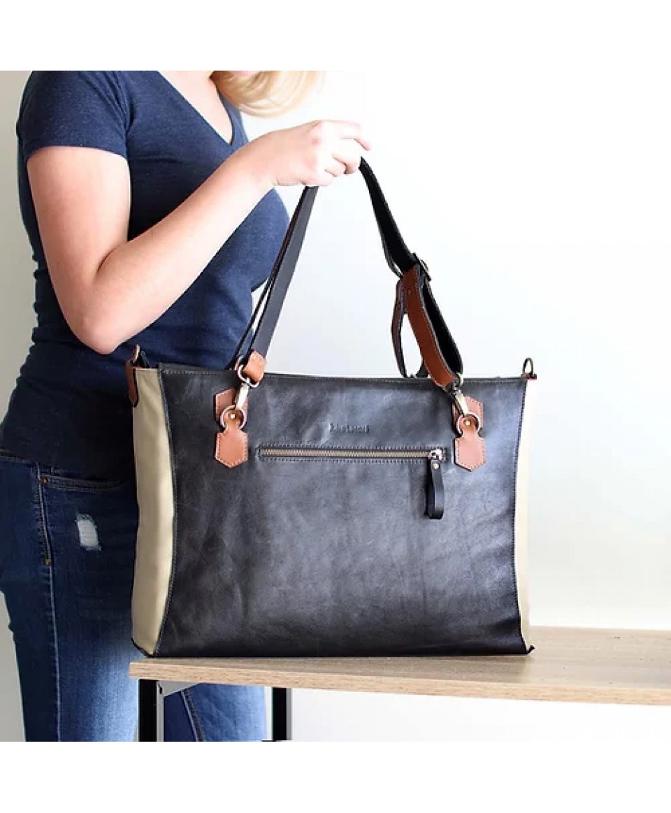 Gideon camera tote bag with padding interior