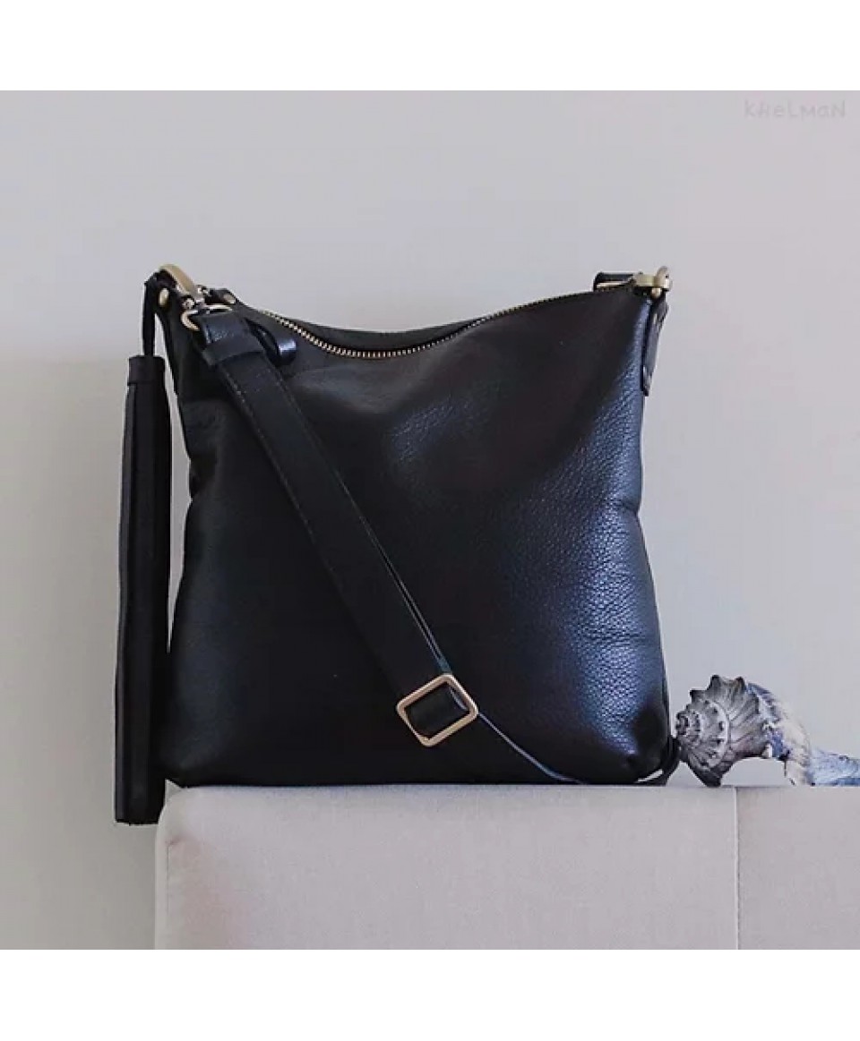 Soho. Leather crossbody bag