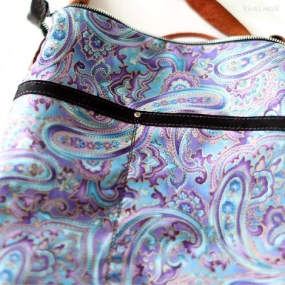 Somerset. Black lamb crossbody bag