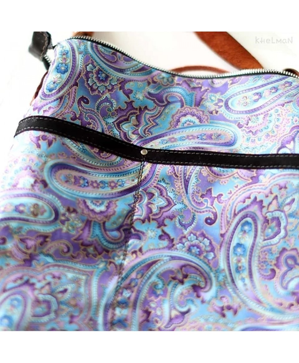 Somerset. Black lamb crossbody bag