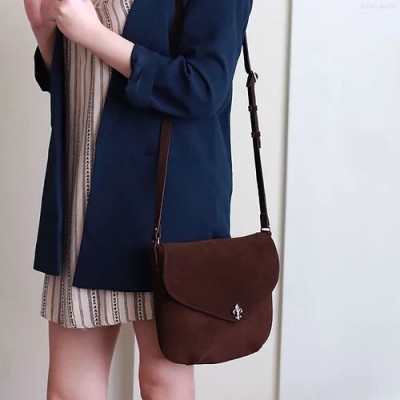 Sophie. Fleur De Lis messenger bag