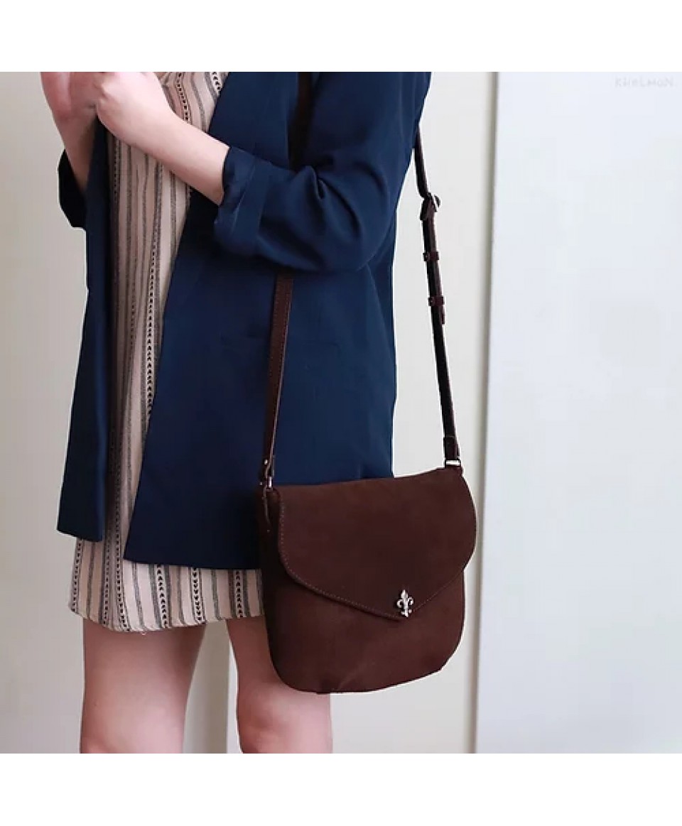 Sophie. Fleur De Lis messenger bag